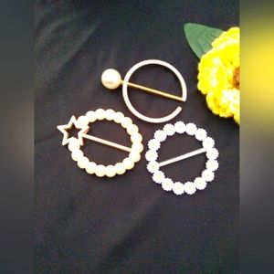 NWOT  Scarf Ring Set